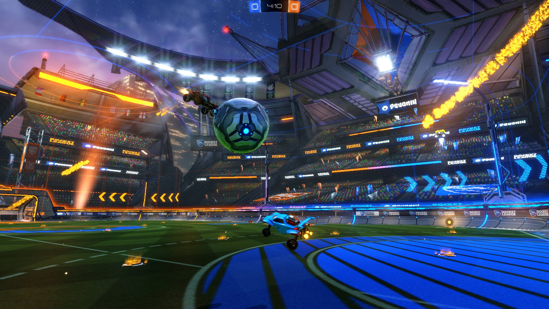 Screenshot of Rxii playing Rocket League