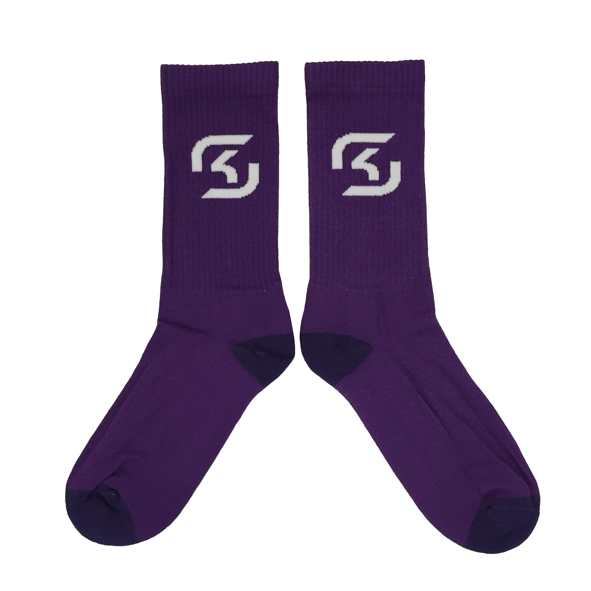 Image 1 of Sports Socks Purple